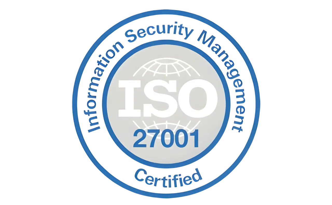 ISO 27001 Certified